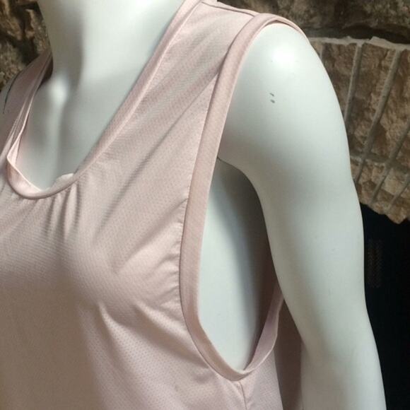 Fabletics Girl Up Almighty Muscle Tank Mesh Women's Size XS Pink - Picture 3 of 8